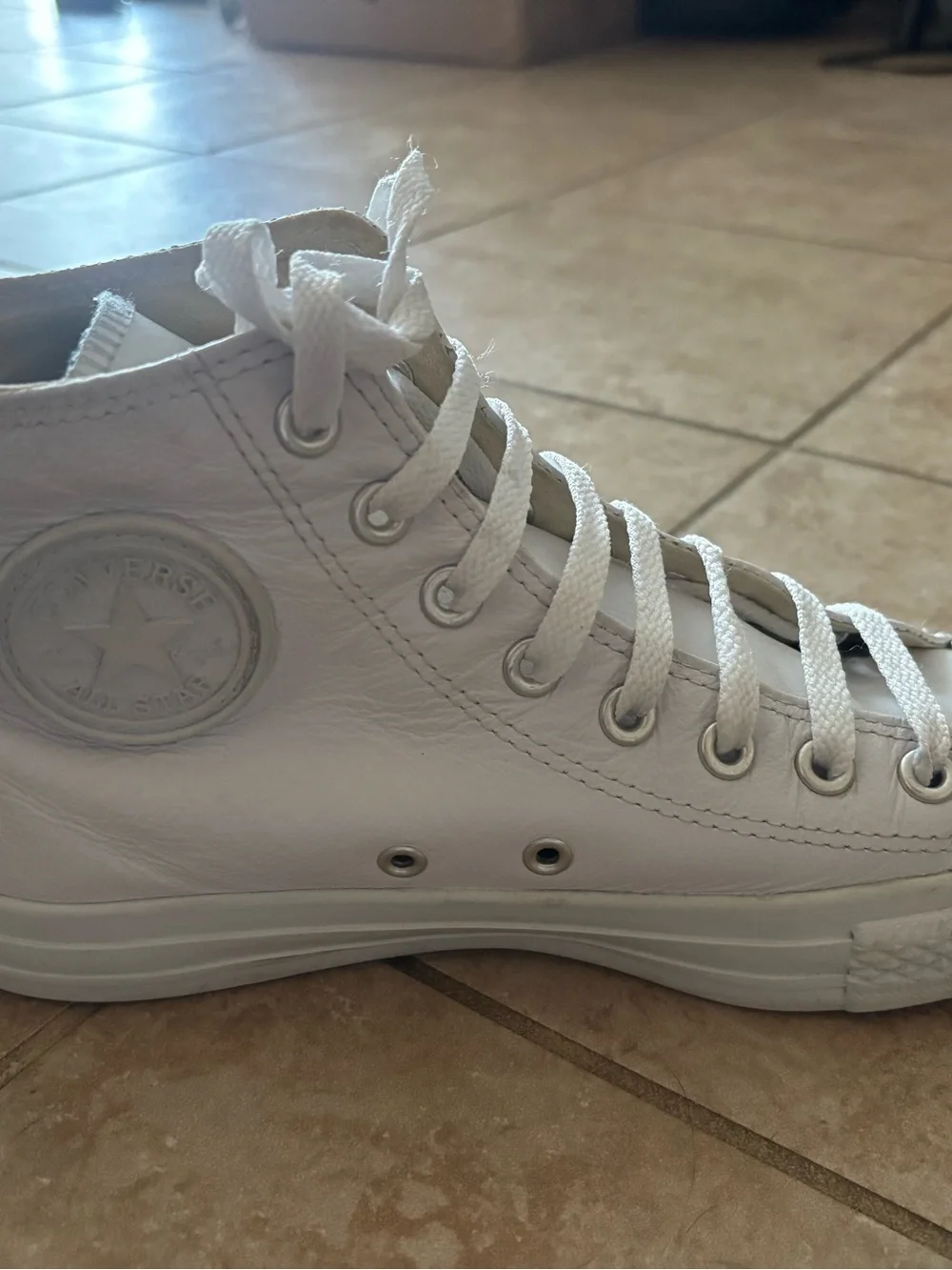 Converse Women's White Trainers